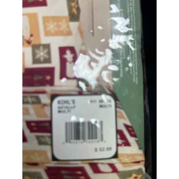 Sonoma Flannel Sheets 4 Piece Snowman Full Sheet Set - Picture 5 of 9